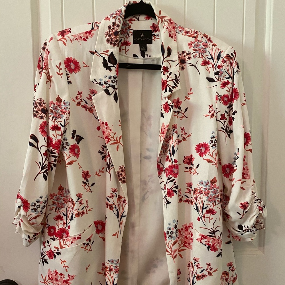 Dressy Worthington blazer size Large